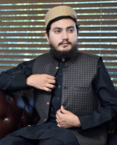 PW003_Dark Grey With Checked